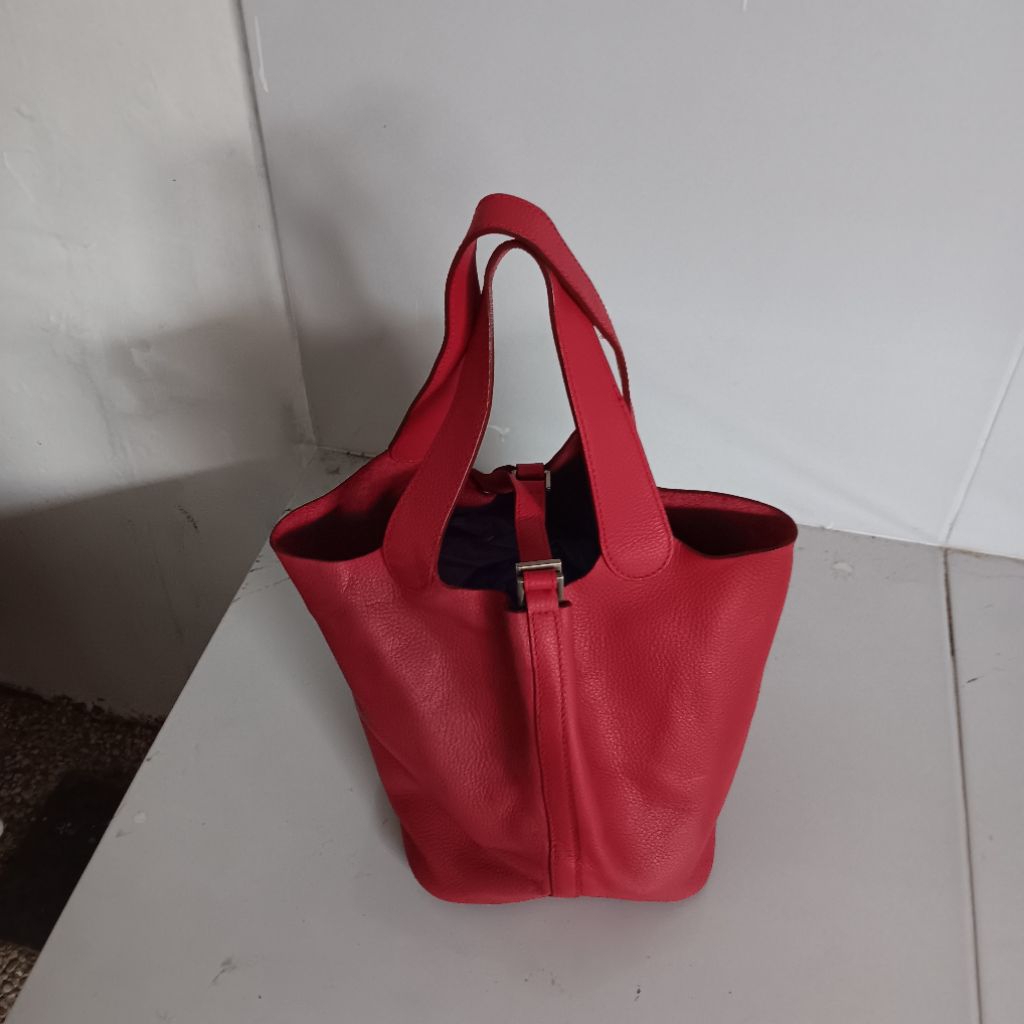 Tas ala picotin kulit asli