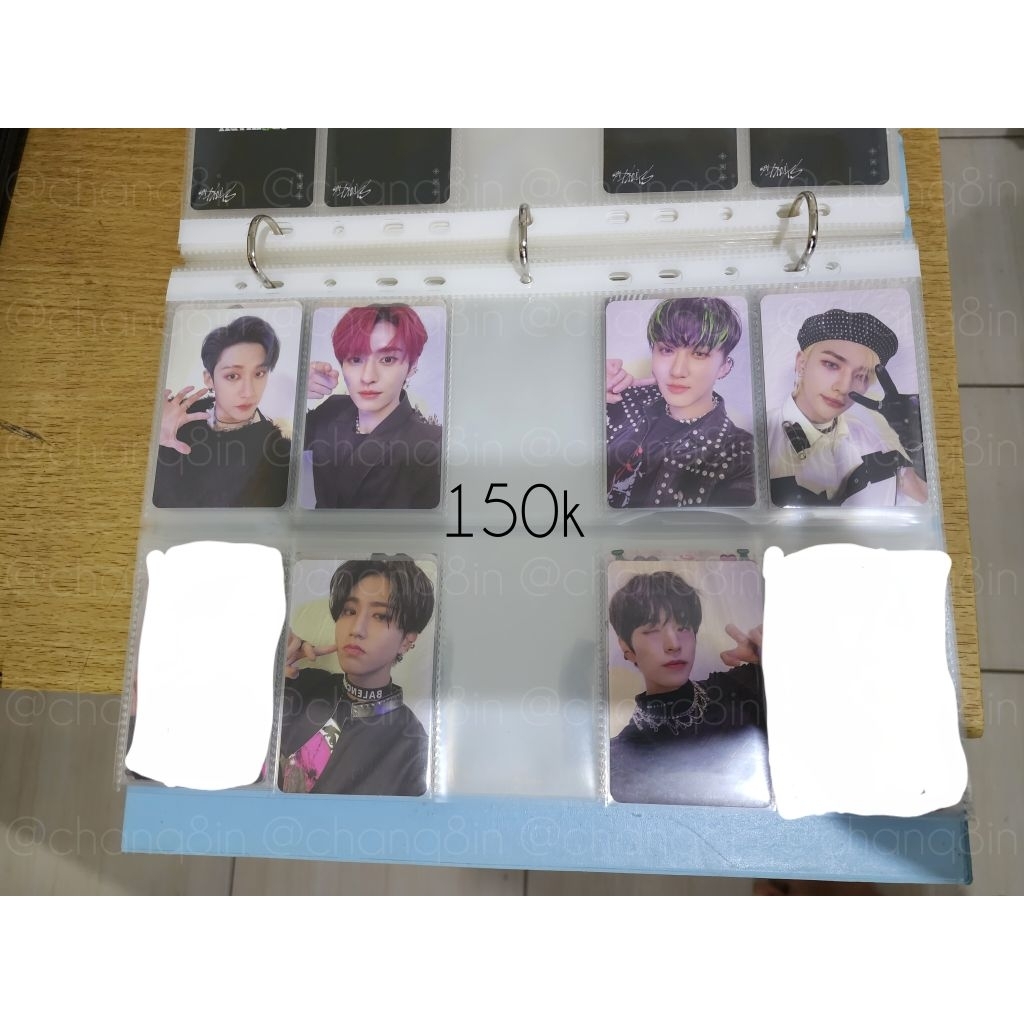 pc photocard odd oddinary scanning ver stray kids skz all member, chan leeknow changbin hyunjin han 