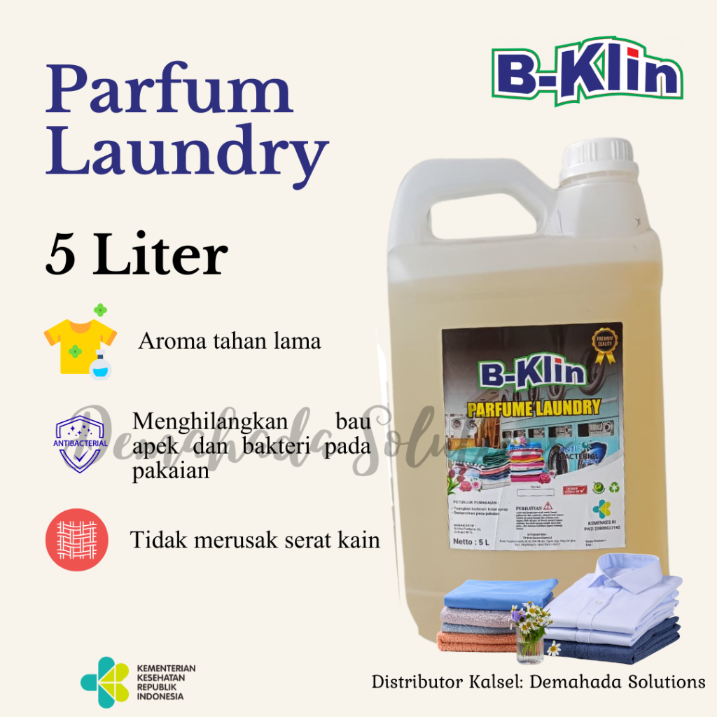 Parfum Laundry Grade A  5L B-KLIN