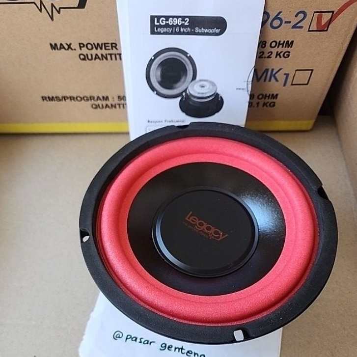 bestseller speaker 6in ORI LEGACY LG  696 spiker subwoofer woofer 6" 6inch ACR