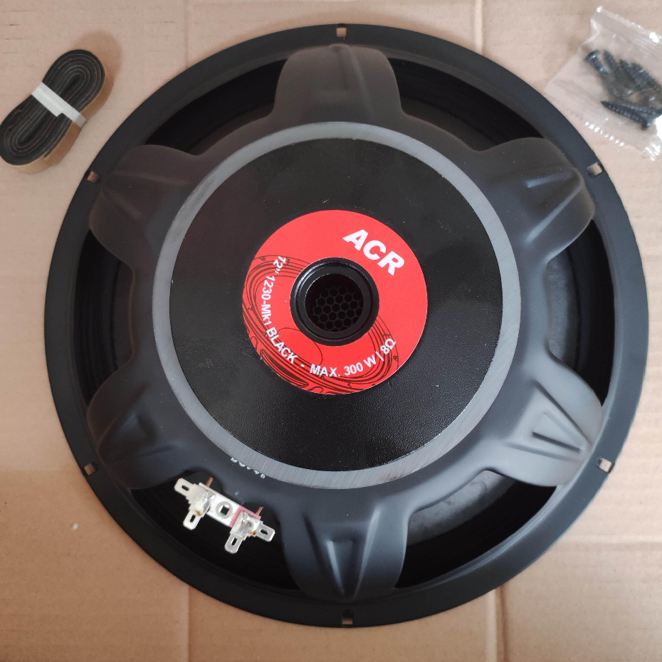 Speaker 12in ORI ACR 1230- Mk 1 black 12" 12 INCH SPIKER full range fullrange fullring