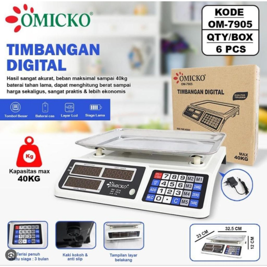 Timbangan digital timbangan buah