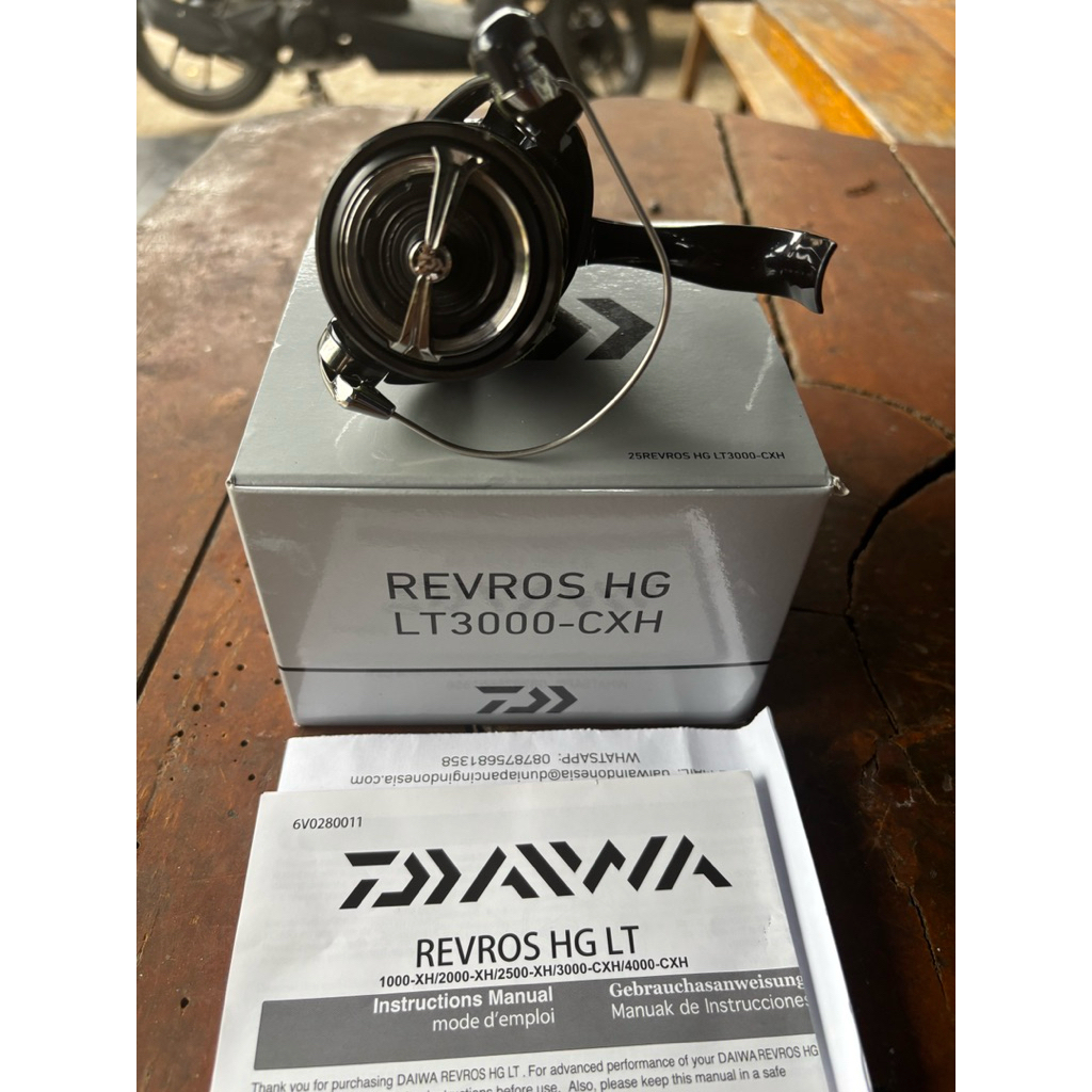 REEL DAIWA REVROS HG LT-3000-CXH 2025 SECOND