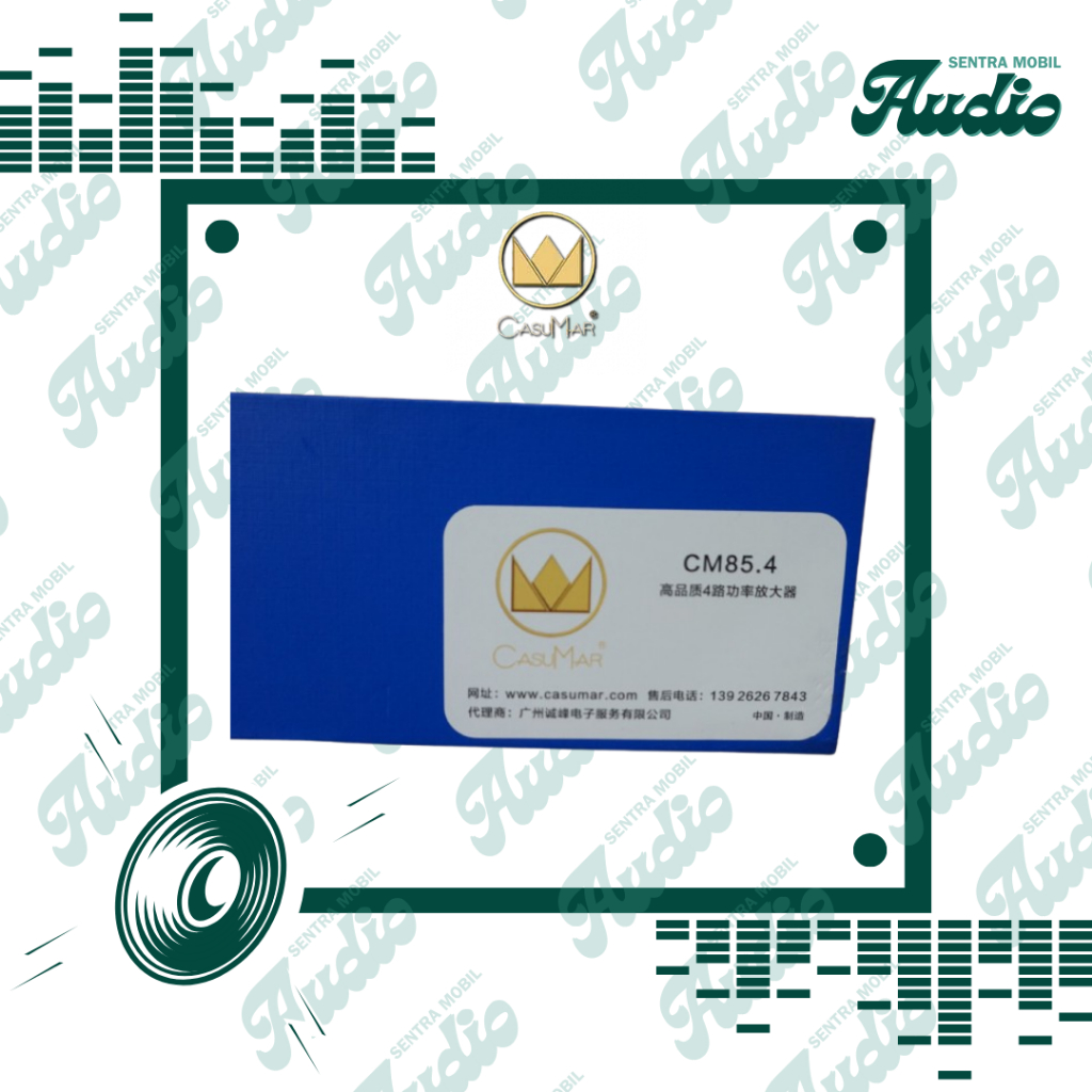 Amplifier 4CH X 85Watt Casumar CM-85.4