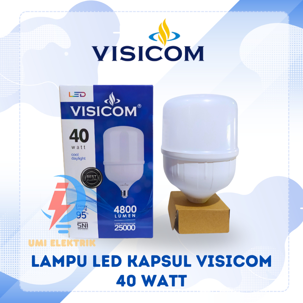 VISICOM LAMPU LED KAPSUL 40 WATT