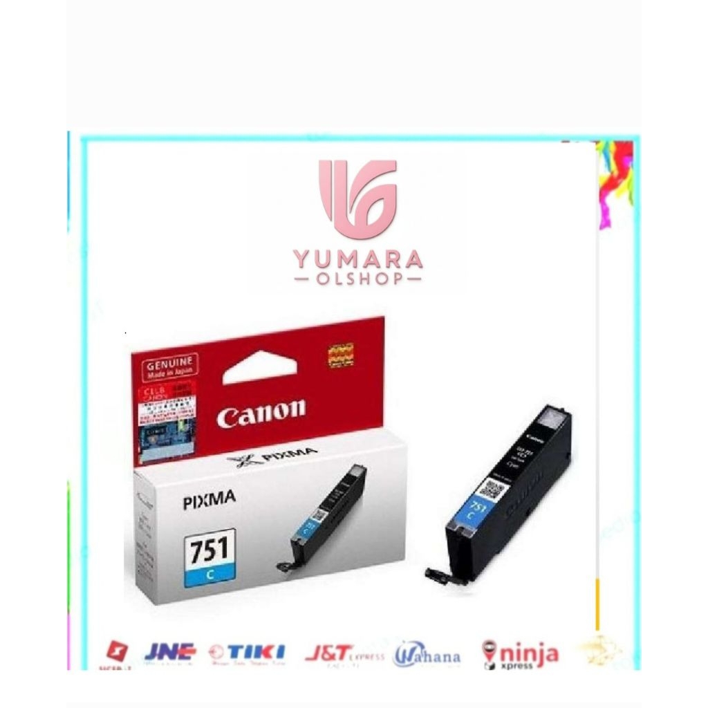 Canon pixma 750 PBGK & 751 BKMCY Original For IP7270 IP8770