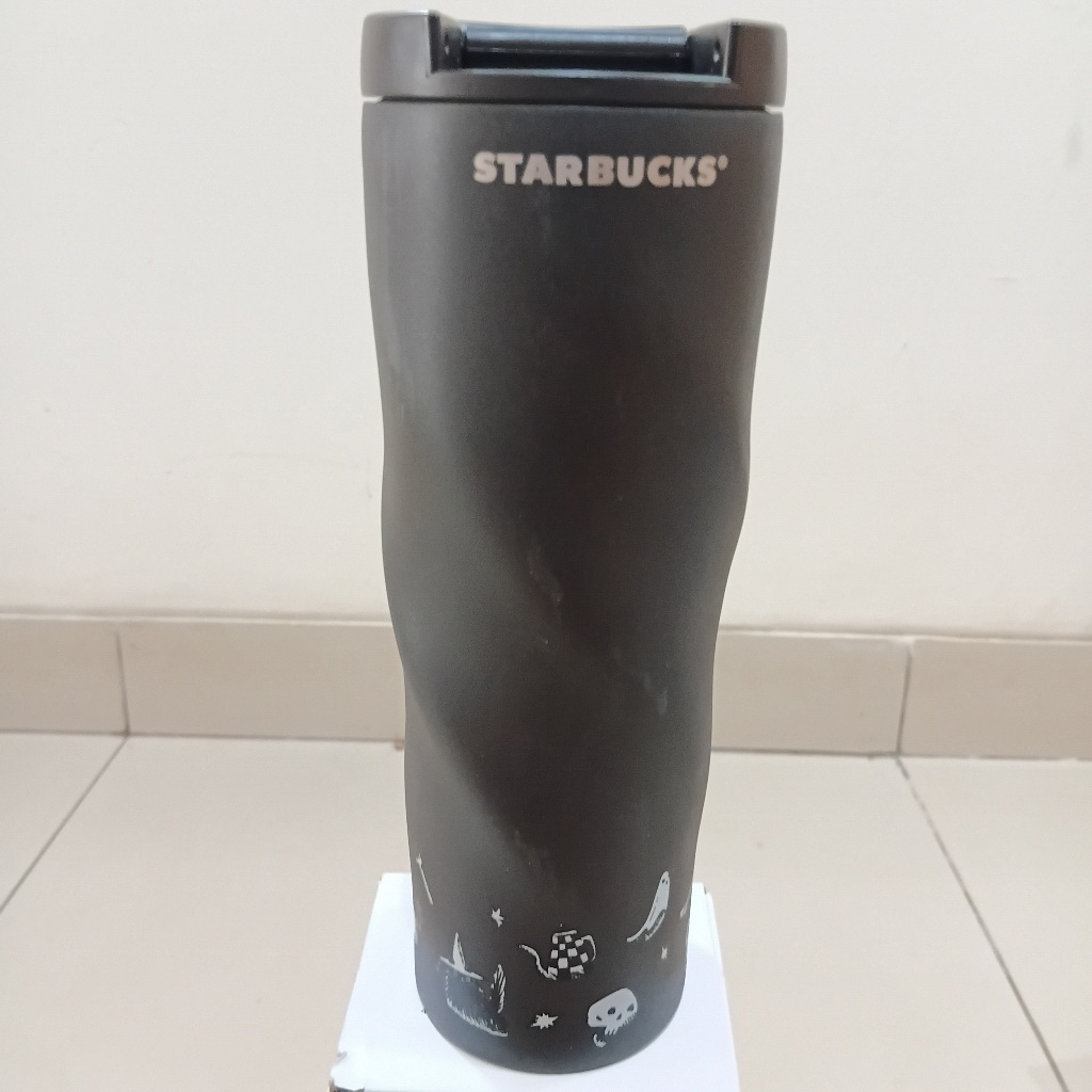 Tumbler starbucks SPORT TENNIS  black grande stainless original starbucks