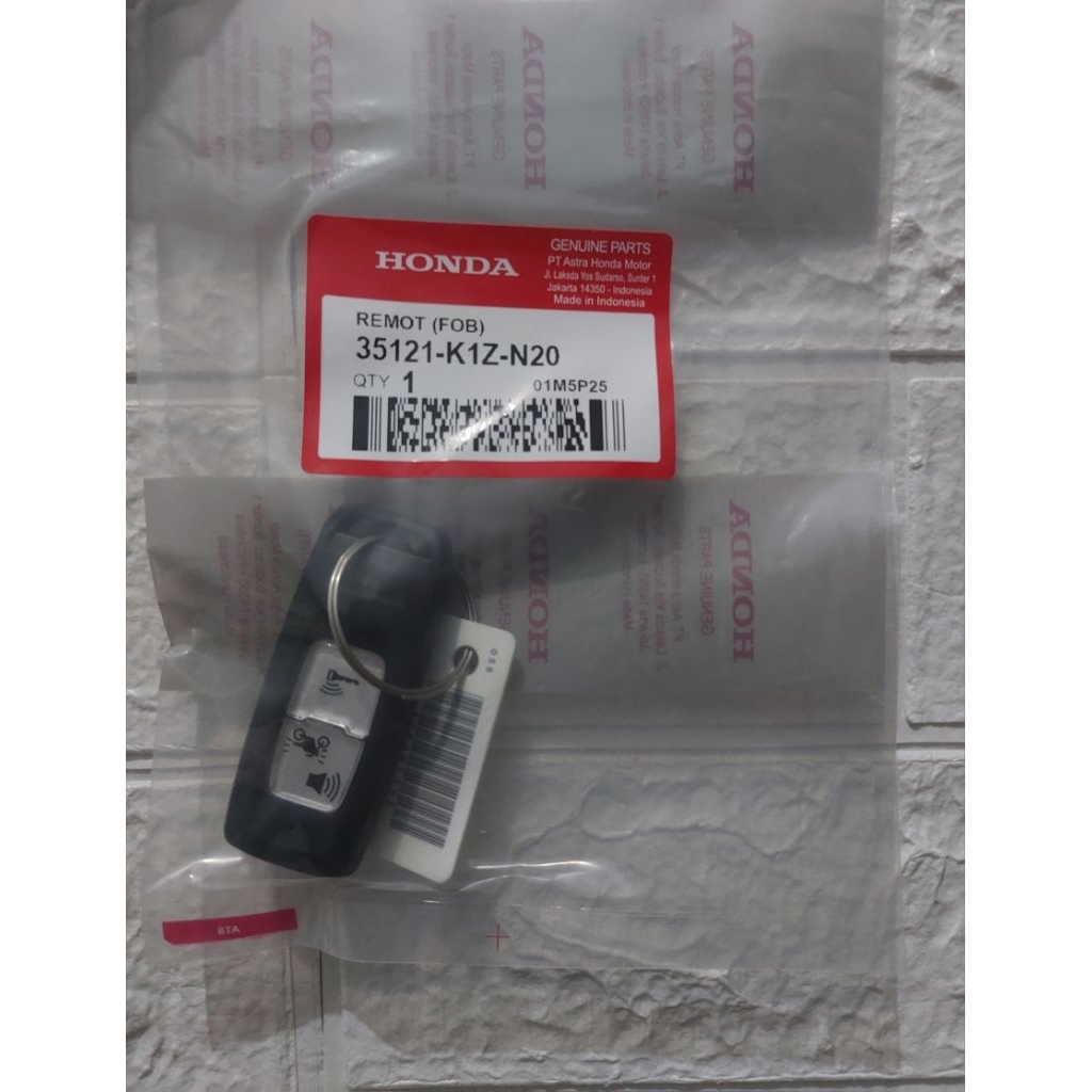 Kunci Remot Pcx 160 AA Super honda, remote keyless set FOB Assy Pcx160 K1Z