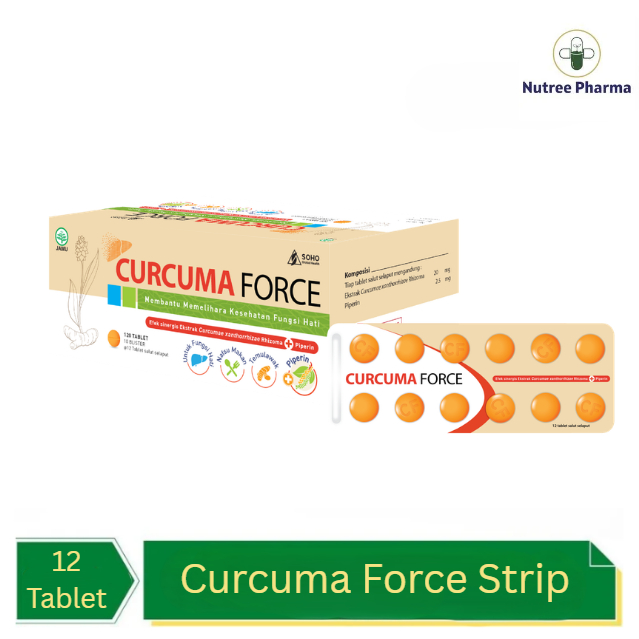 Curcuma Force Strip (SOHO) 12 tablet
