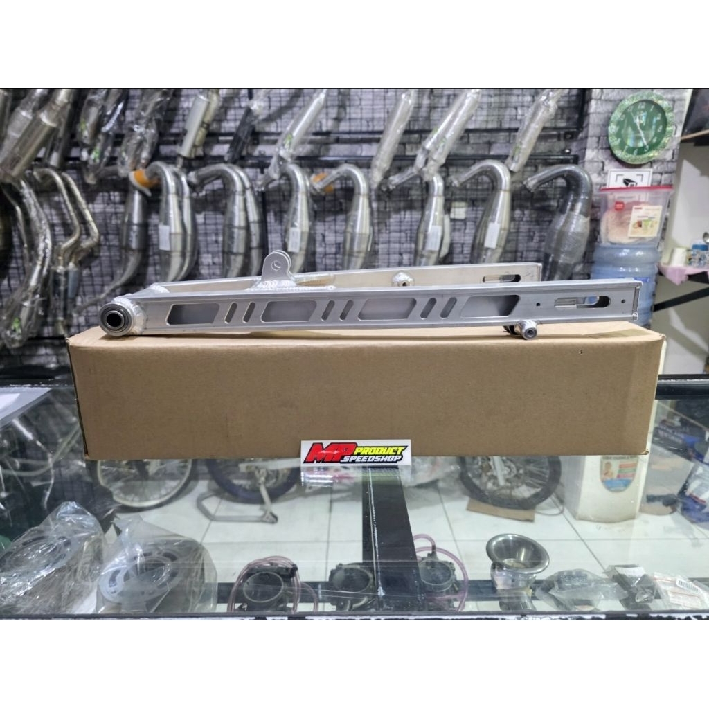 swing arm shijiro ninja mounting atas rangka modif