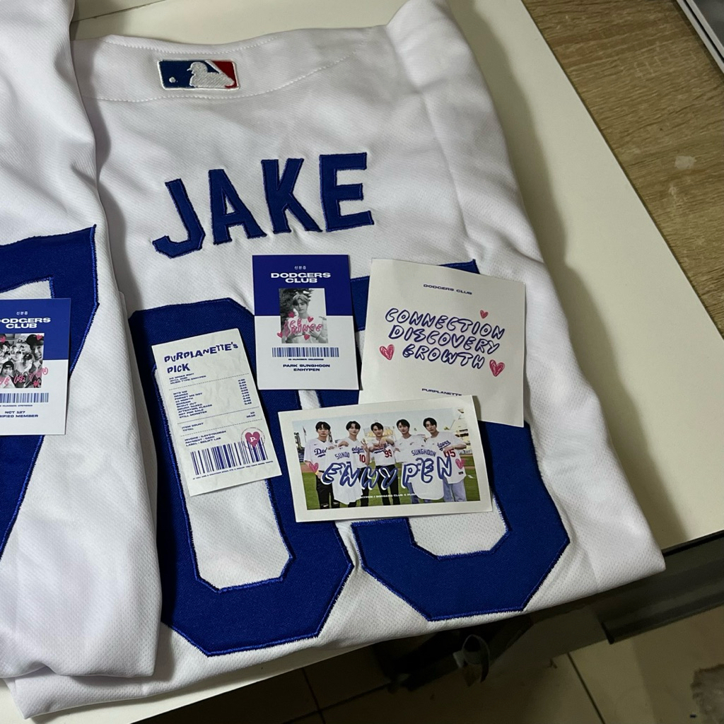 [FANMADE] jersey dodgers enhypen jake size L