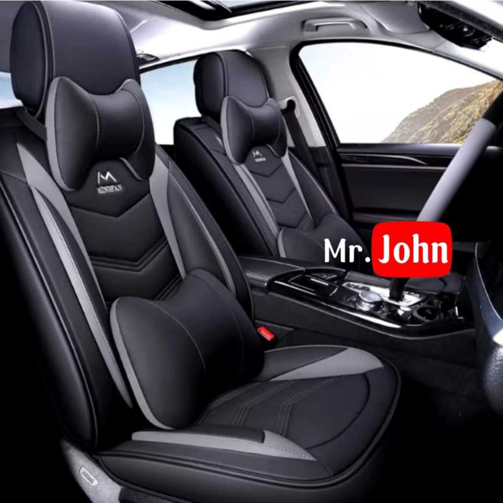 Sarung jok mobil New Veloz Xenia Avanza 2012 - 2013 full 3 baris ferari