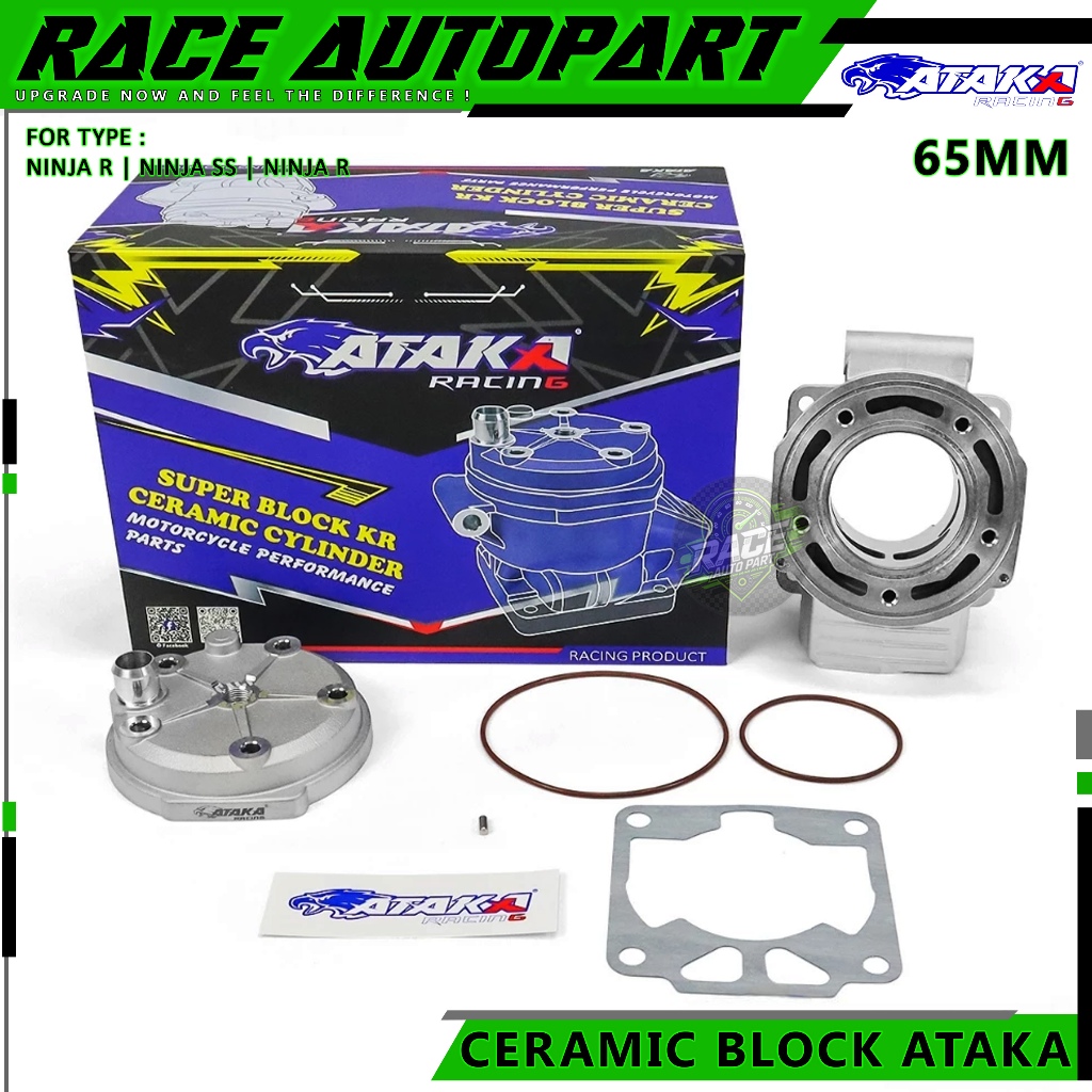 ATAKA RACING 65 68mm BLOK CERAMIC BLOCK NINJA 150 R SS RR