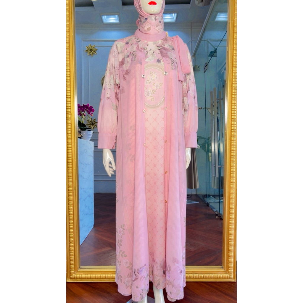 gamis zakia set hijab