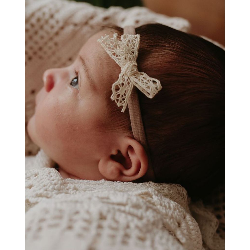 bandana bayi vintage || baby headband || bando bayi rustic || bando bayi nylon usa