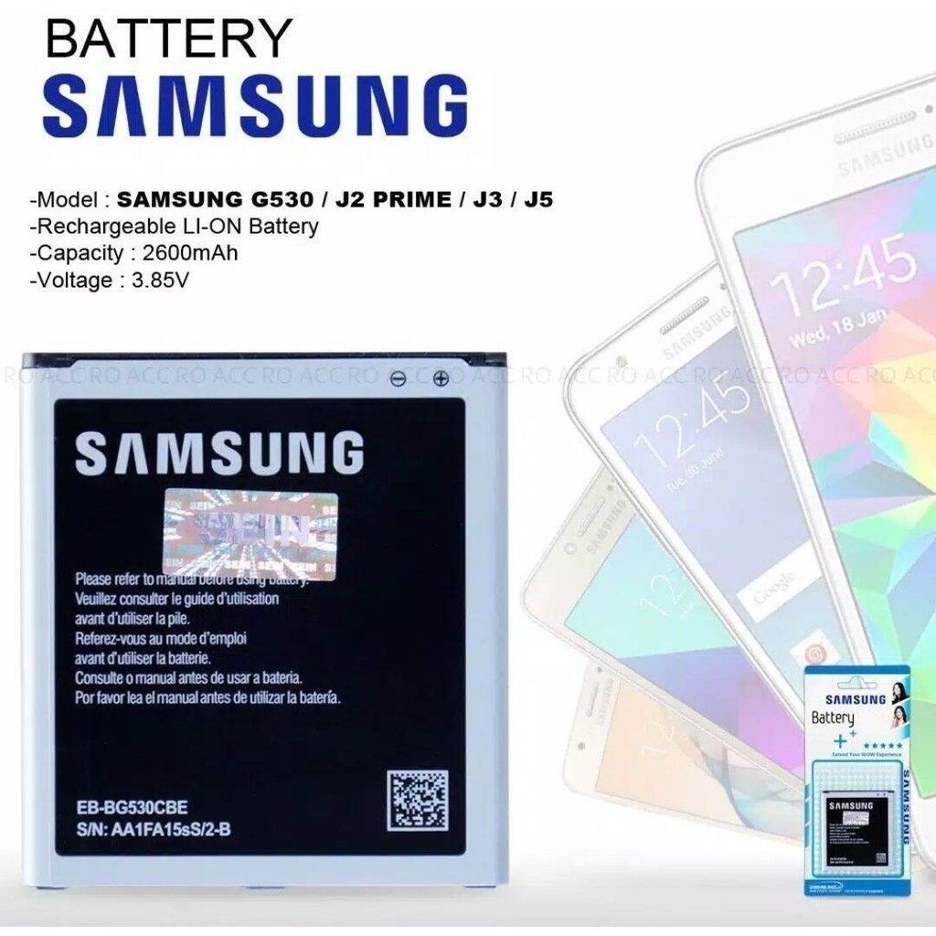 Batre Baterai Batrai Samsung A2 core / J2 Prime