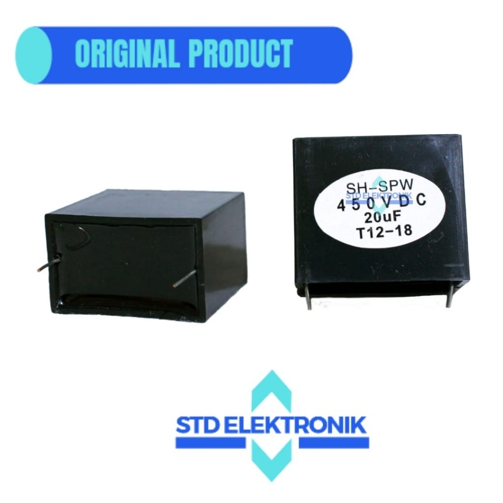 Capasitor original SH-SPW 20 uf 450 VDC untuk AC daikin inverter - Kapasitor outdoor AC daikin inver