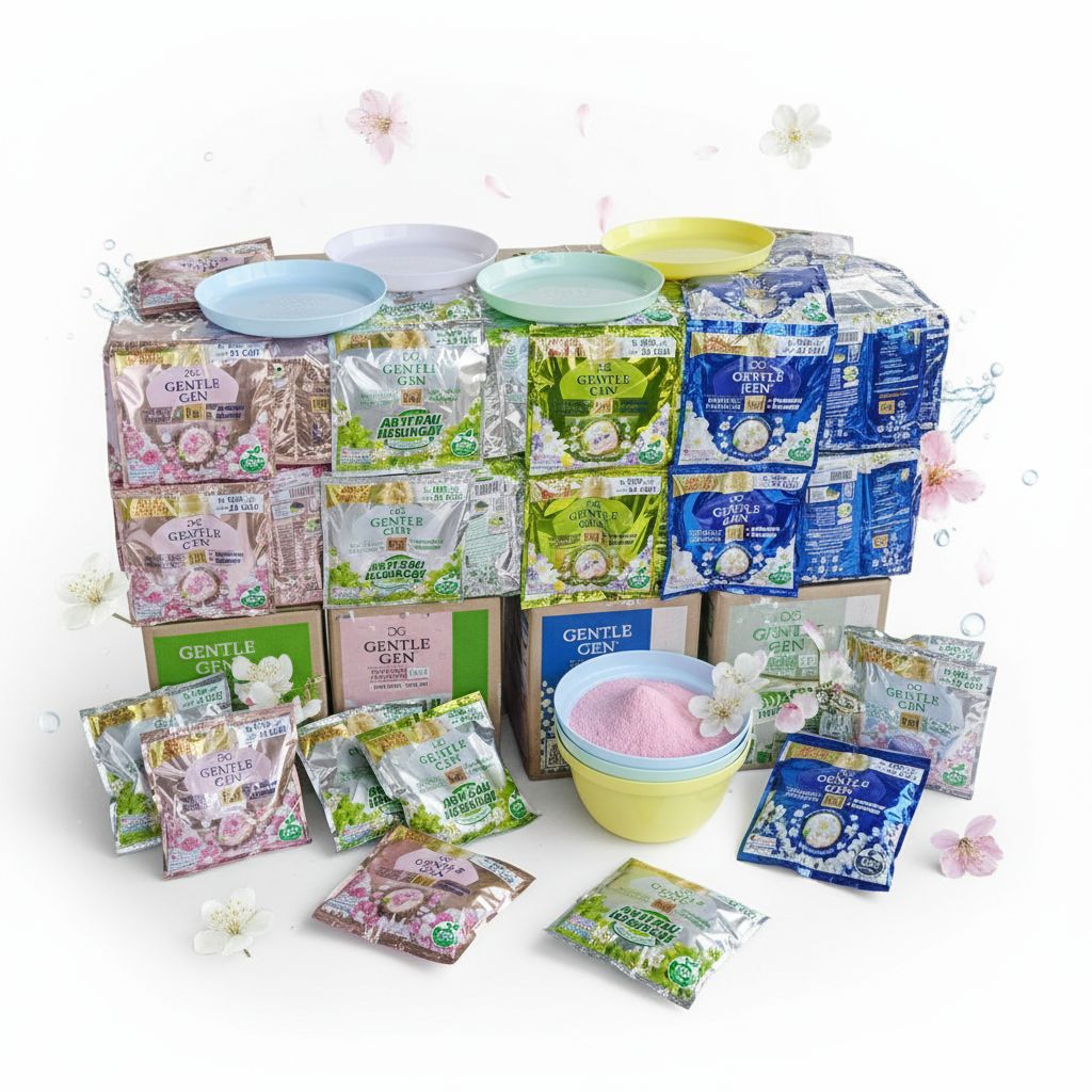 Gentle gen Renteng KARTON free piring / Gentle gen sachet