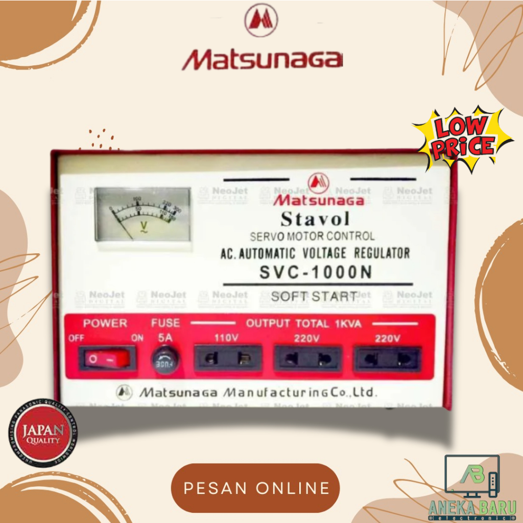 [READY STOCK] Stabilizer Matsunaga Stavol SVC-1000N / SVC1000N / SVC 1000 N
