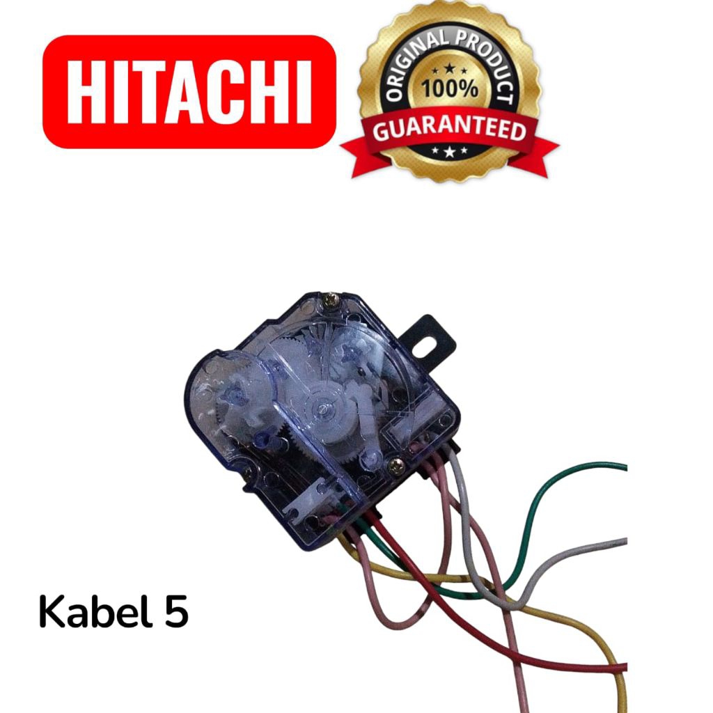 TIMER wash/pencuci mesin cuci 2 tabung HITACHI