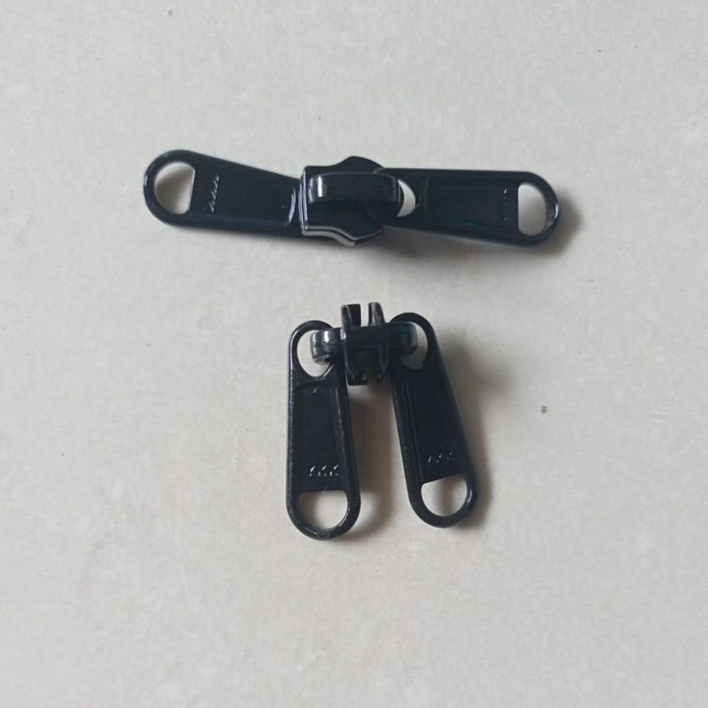 RESLETING ZIPPER YKK 2 KEPALA NO 5 - RESLETING TENDA