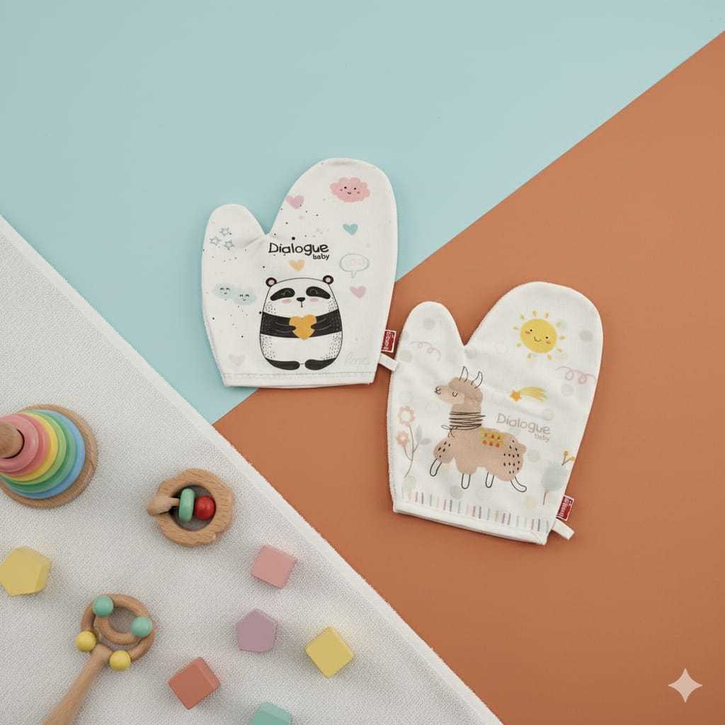 waslap motif/waslap jari/waslap catton/waslap baby newborn