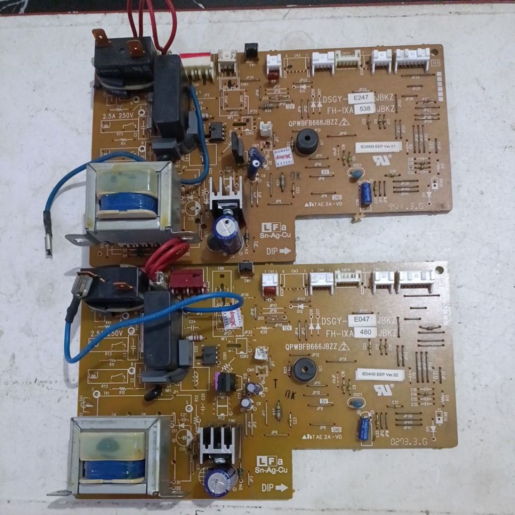 MODUL PCB AC SHARP PLASMACLUSTER QPWBFB666JBZZ ORIGINAL