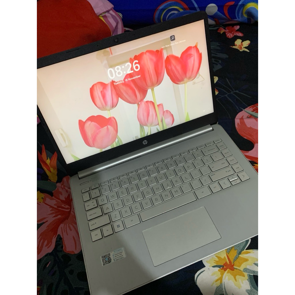 (Second no minus) Laptop HP Intel Celeron N4500 UHD 4GB RAM 512GB SSD Silver / Windows 11 Home 14 In