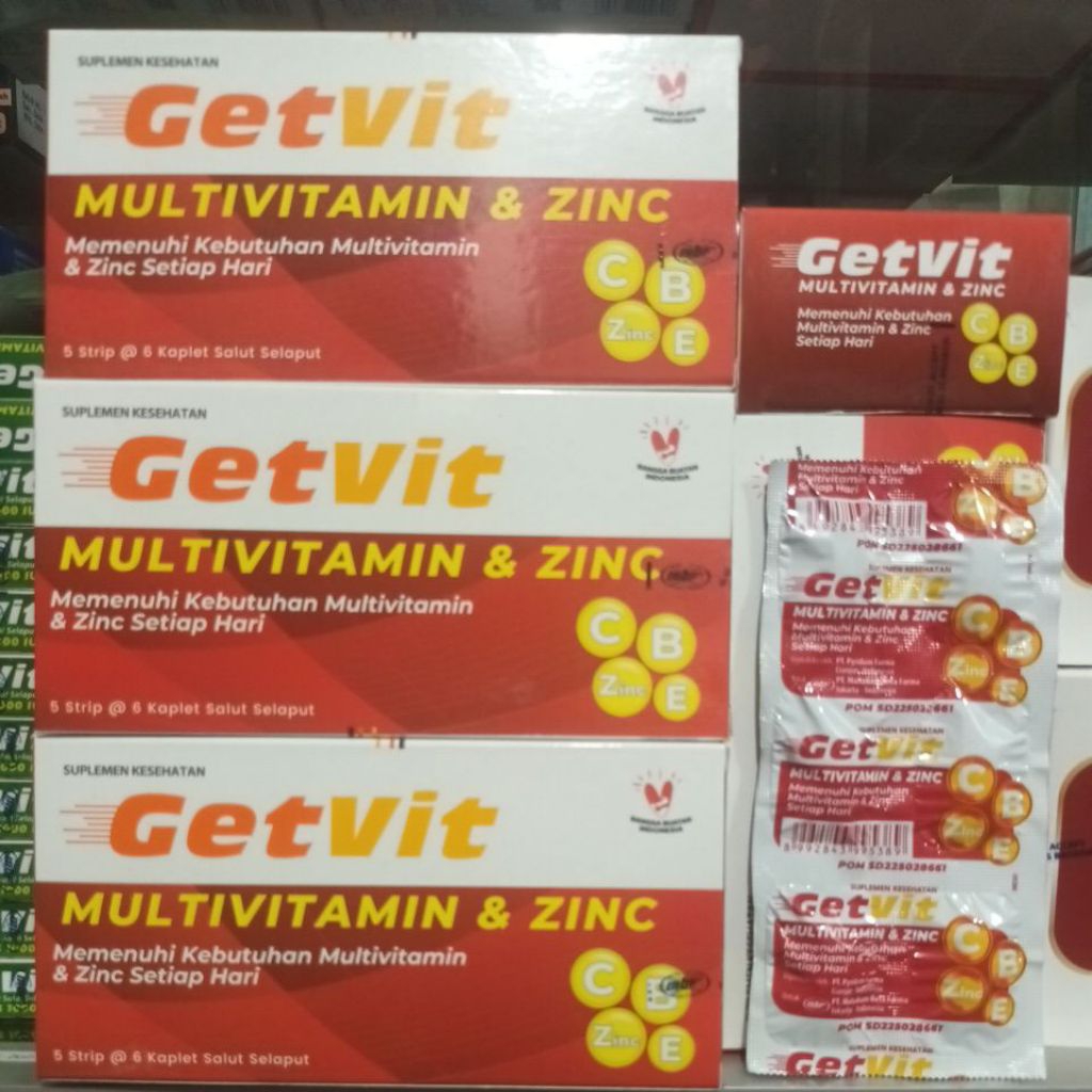 GETVIT MULTIVITAMIN & ZINC