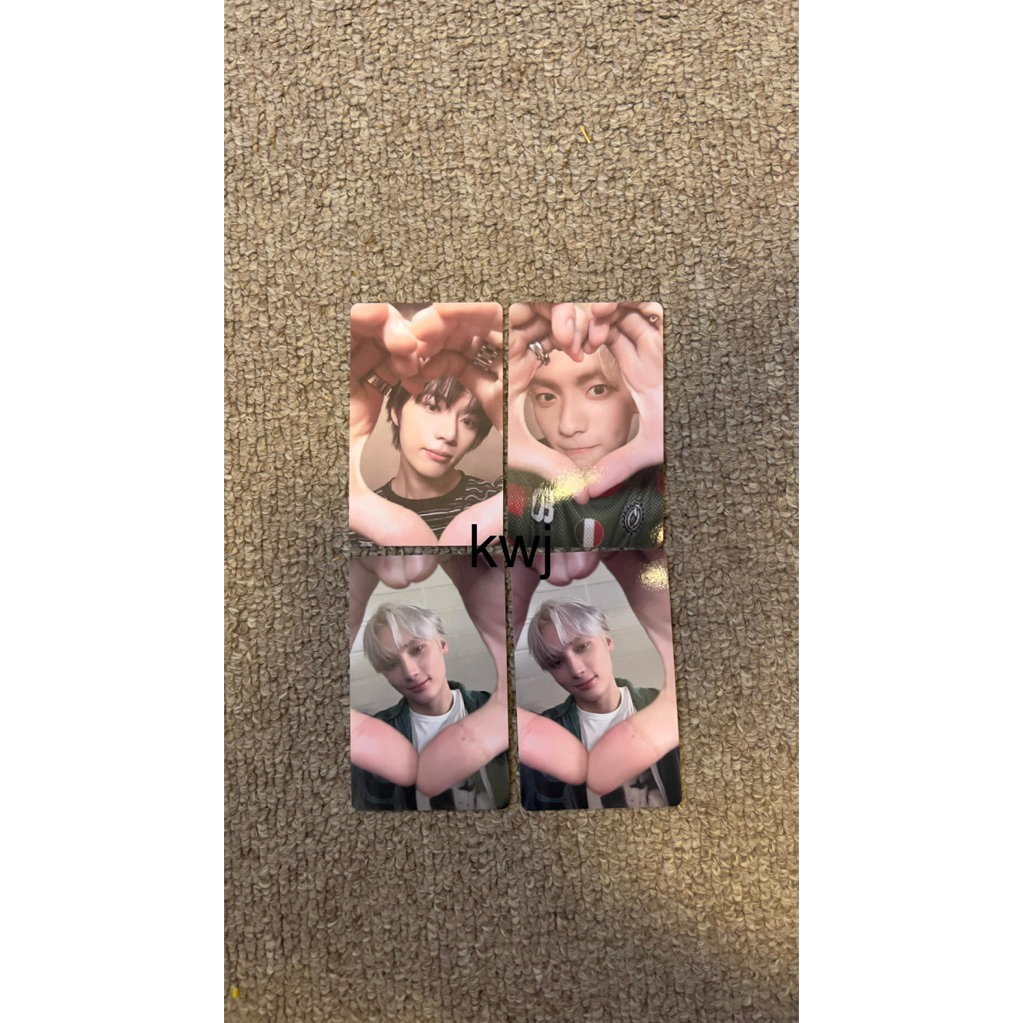 (READY STOCK) official txt tower records lucky draw starkissed ld tomorrow x together soobin yeonjun