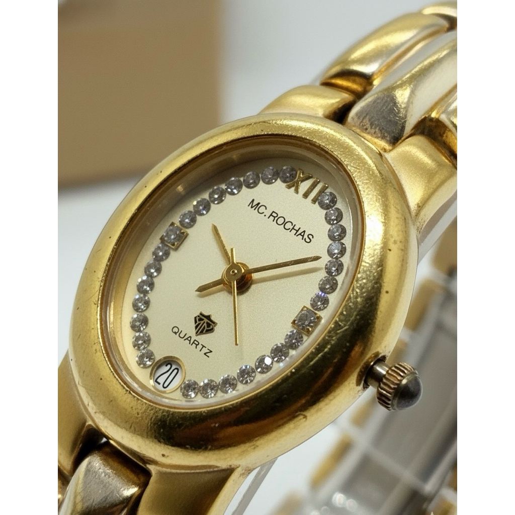 Original Mc Rochas vintage jamtangan wanita