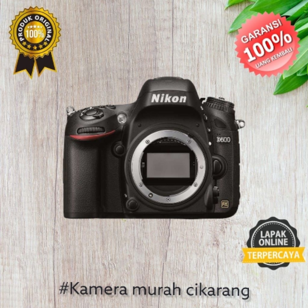 BODY NIKON FULL FRAME D600  MURAH ORIGINAL BERKUALITAS BUKAN D610 D700 D710 D7000 D7100 D7200 MURAH 