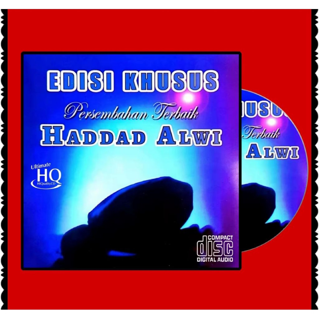 KASET CD HADDAD ALWI-CD HADDAD ALWI-LAGU ISLAMI SHOLAWAT-LAGU ISLAMI MENYENTUH HATI-CD LAGU MOBIL RE
