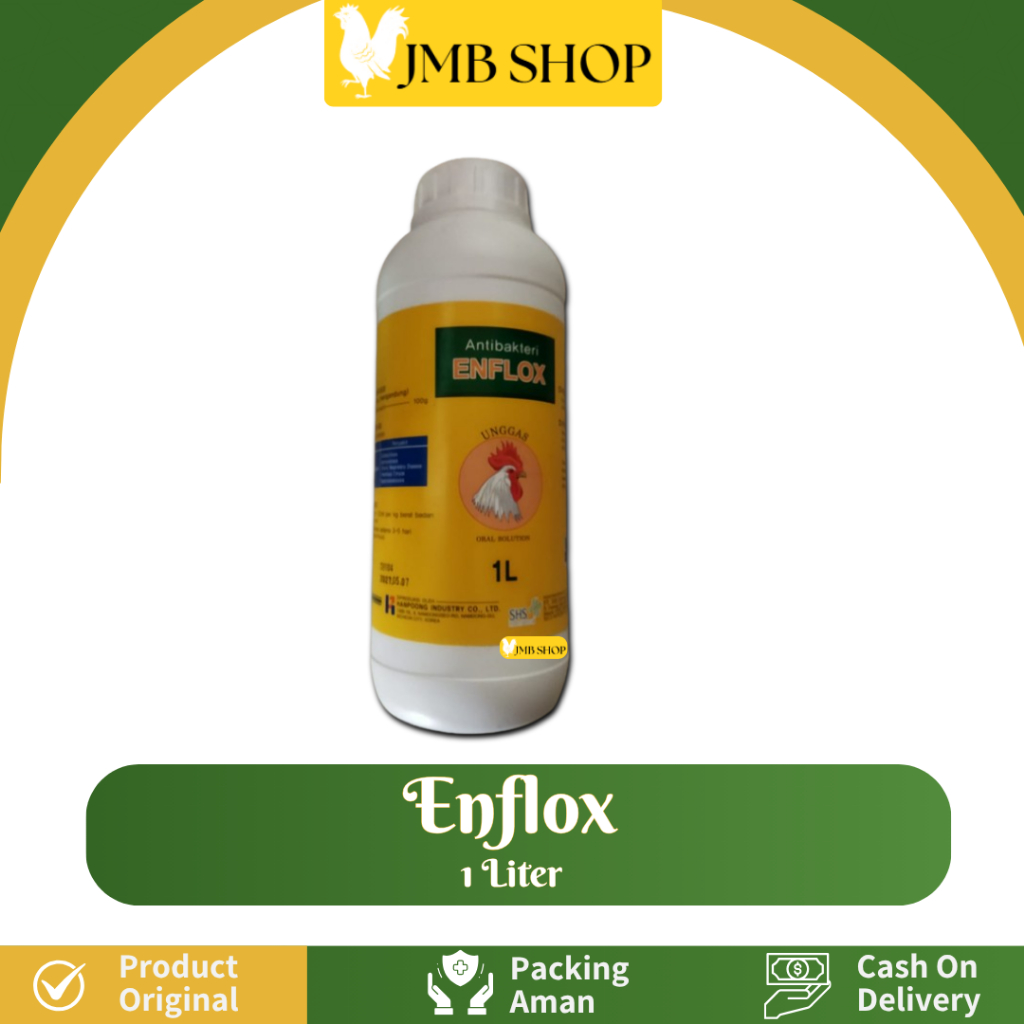 ENFLOX 1L antibakteri unggas