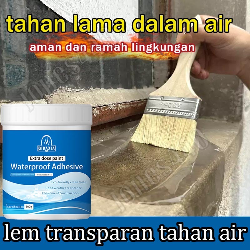 lem anti bocor dan rembes transparan 300g lem tembok super kuat lem keramik kamar mandi anti bocor l