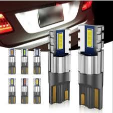 Lampu LED Motor Mobil T10 3570 2 Mata Sein Sen Senja