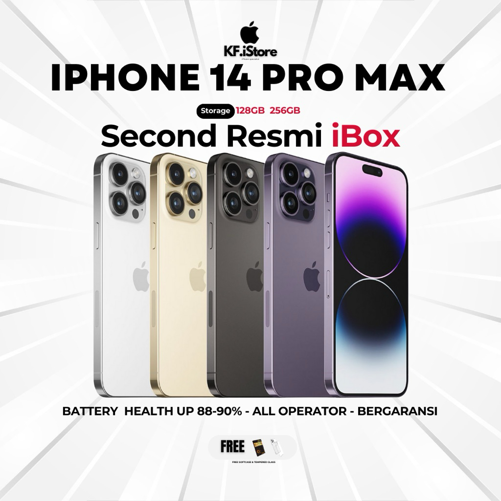 iPhone 14 Pro Max 128 256 512 GB Second iBox