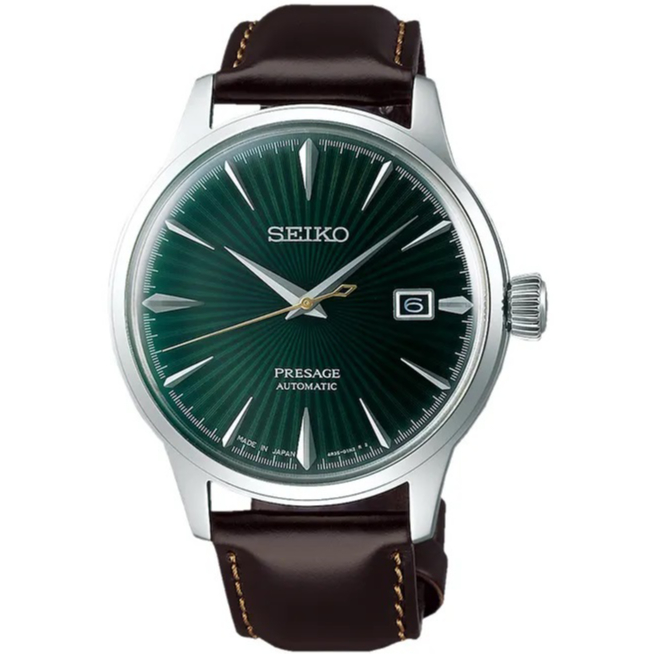 Galery Jam Tangan Seiko Presage SRPD37J1 Leather Strap