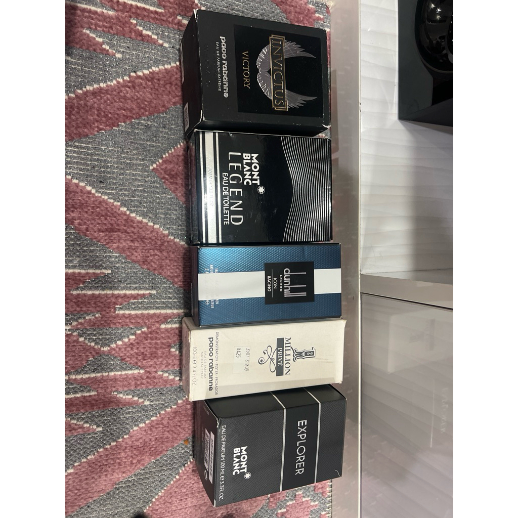 dus dus kosong bekas parfum ori