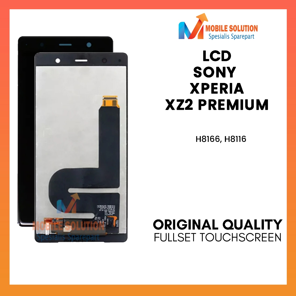 Grosir LCD Sony Xperia XZ2 Premium / H8166 / H8116 - Fullset Touchscreen