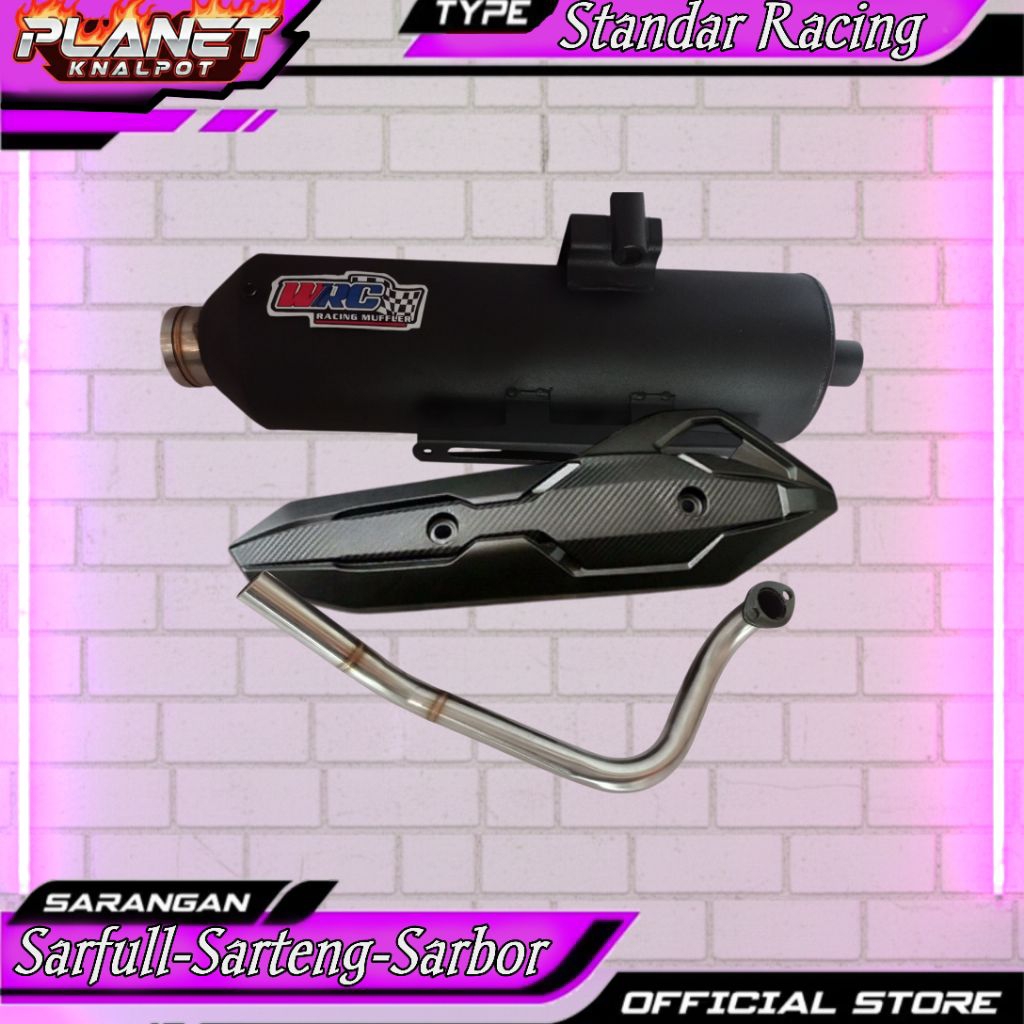 KNALPOT WRC UNTUK SEMUA JENIS MATIC