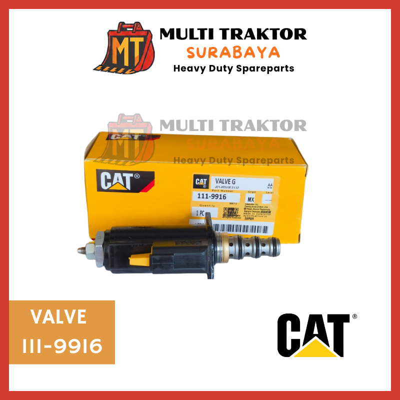 Caterpillar Valve 111-9916 Excavator Alat Berat