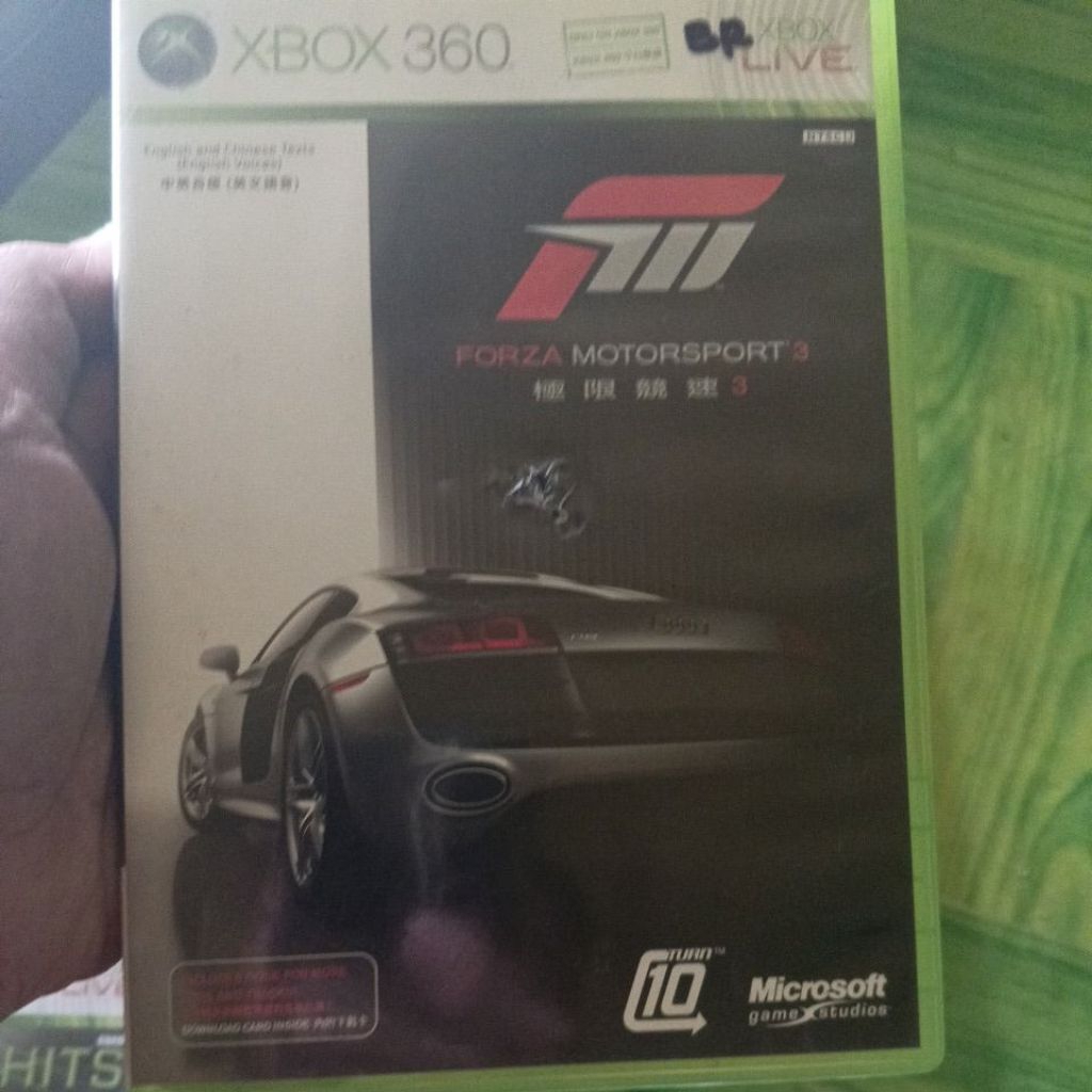 BD XBOX 360 FORZA MOTORSPORT 3