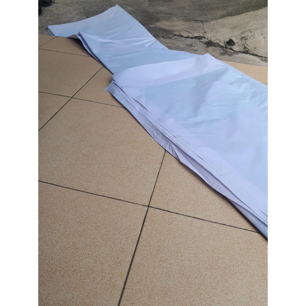 spanduk banner serbaguna sisa produksi ukuran 1x4