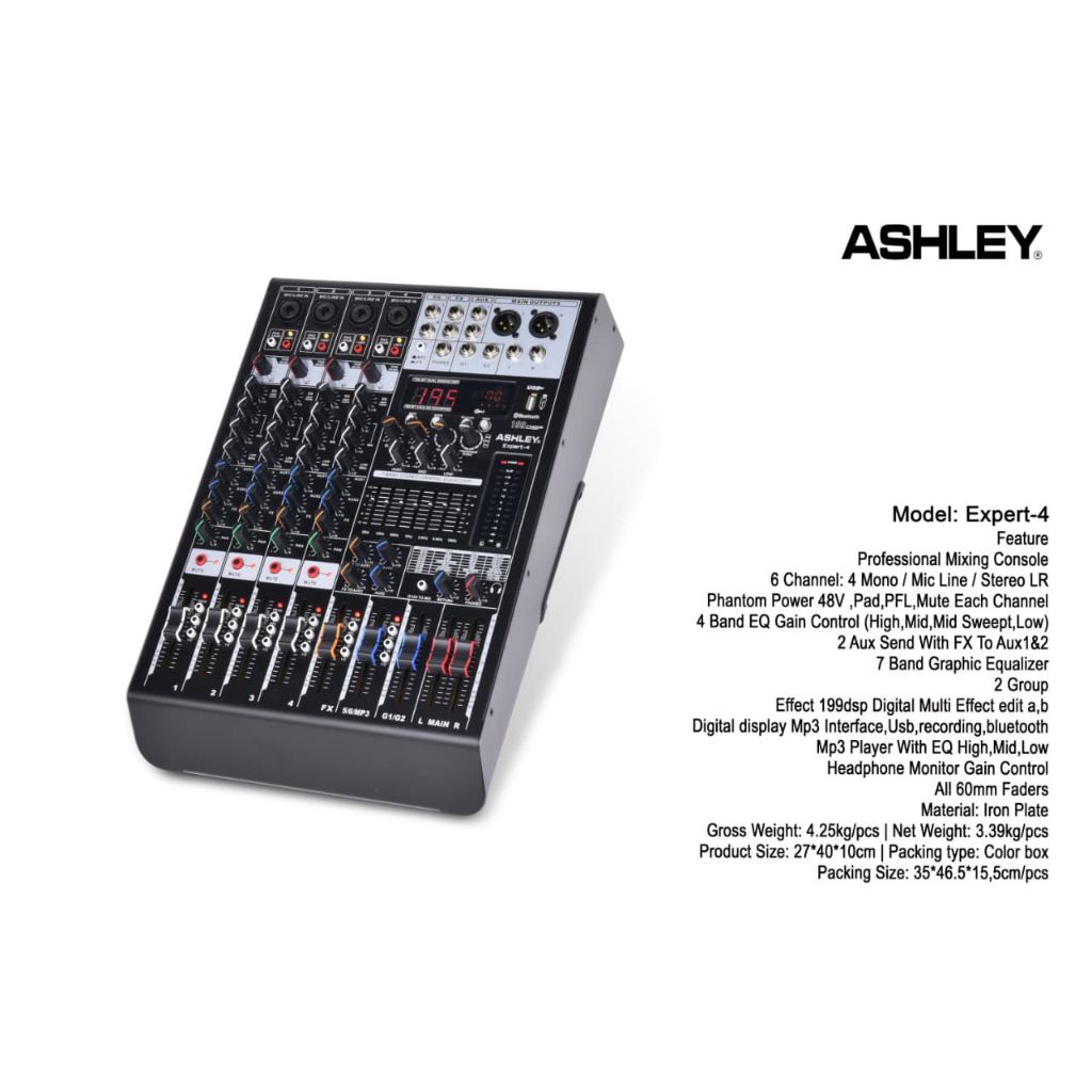 MIXER ASHLEY EXPERT4/ EXPERT  4/ EXPERT-4