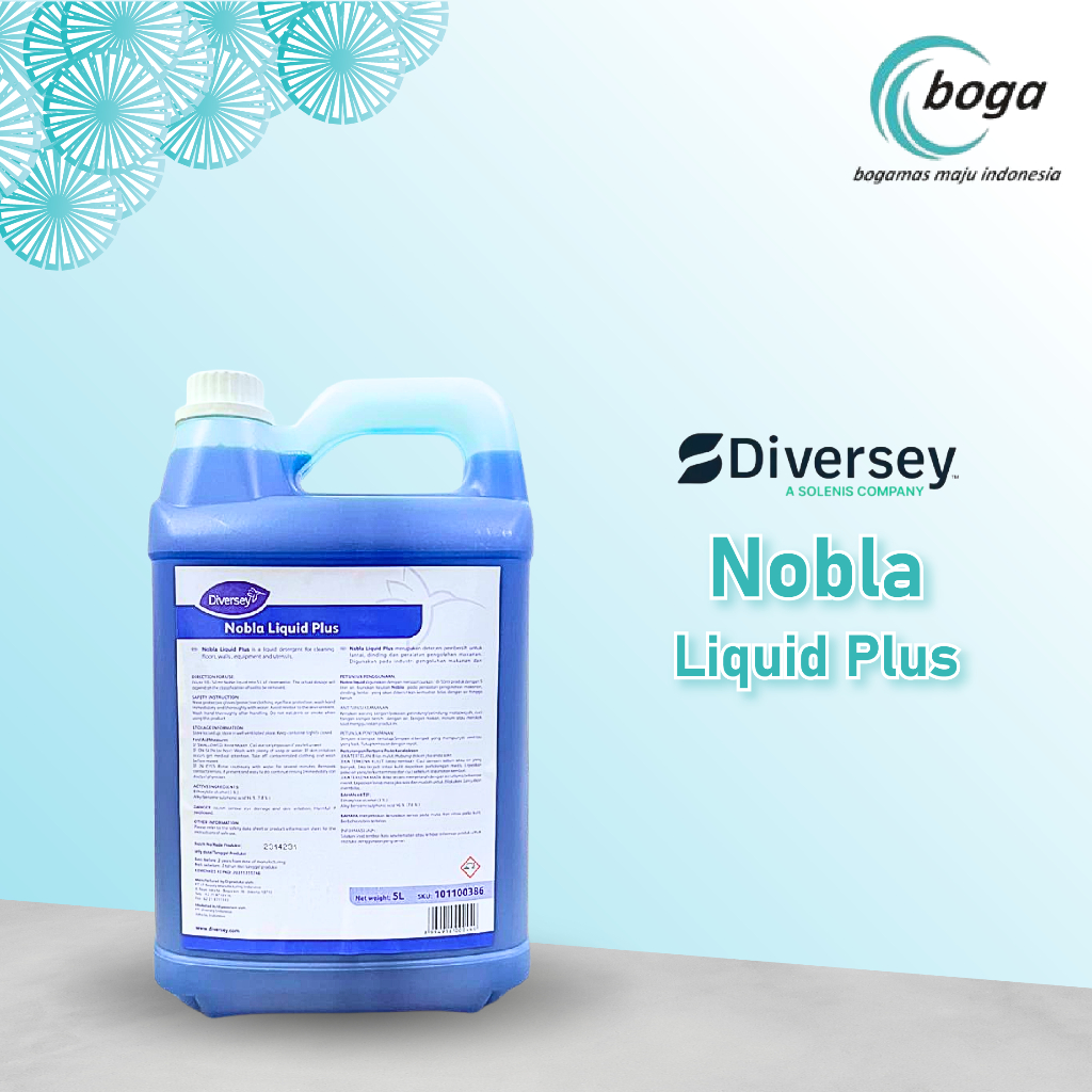Diversey Nobla Liquid Plus - 5 LITER - Multi Purpose Cleaner