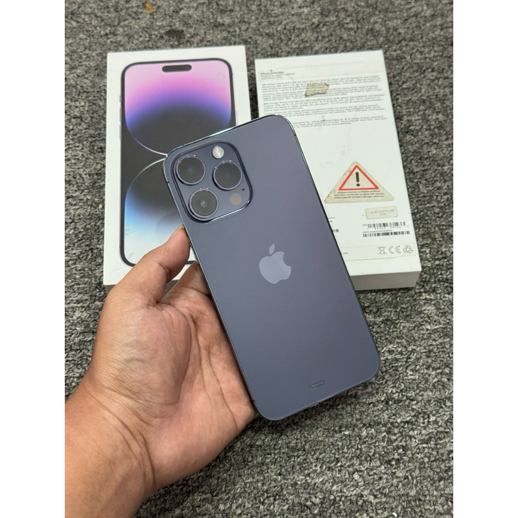 iphone 14 pro max 256gb ibox second fullset original
