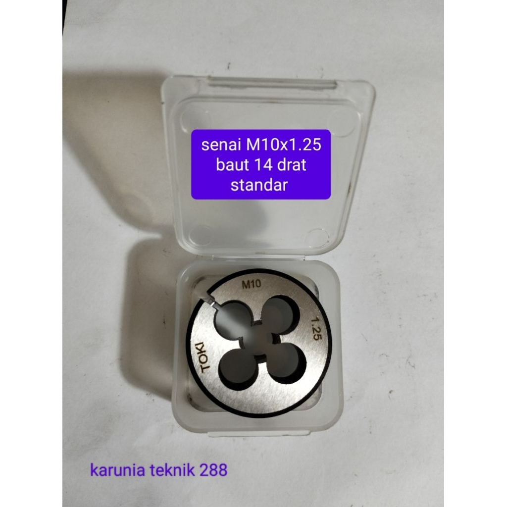 senai pipa roundies baut14 toki standar m10x1.25