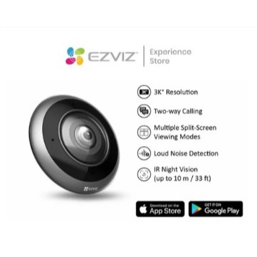 EZVIZ E4P 6MP 3K+ – Kamera CCTV Indoor Panoramic Fisheye