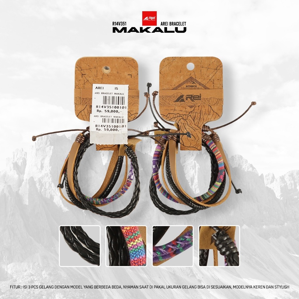 Gelang / Bracelet Makalu Arei Outdoorgear